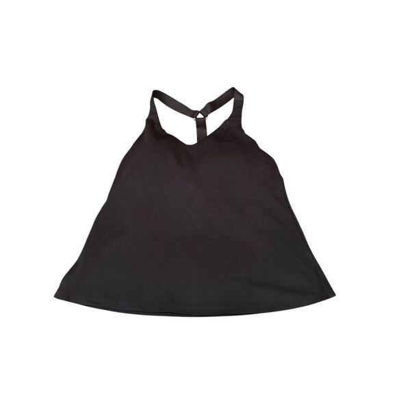 Athleta built in bra top black sz small racer back ring - Picture 4 of 5